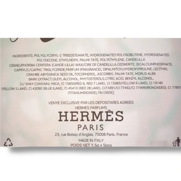 Authentic - New in Box Hermès Lipstick Gift Set – 5 Mini Limited Edition Rare - Picture 5 of 8